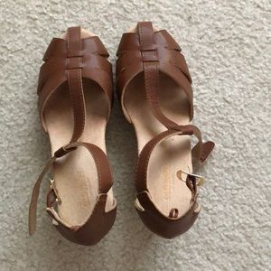 Old Navy closed toe sandals.